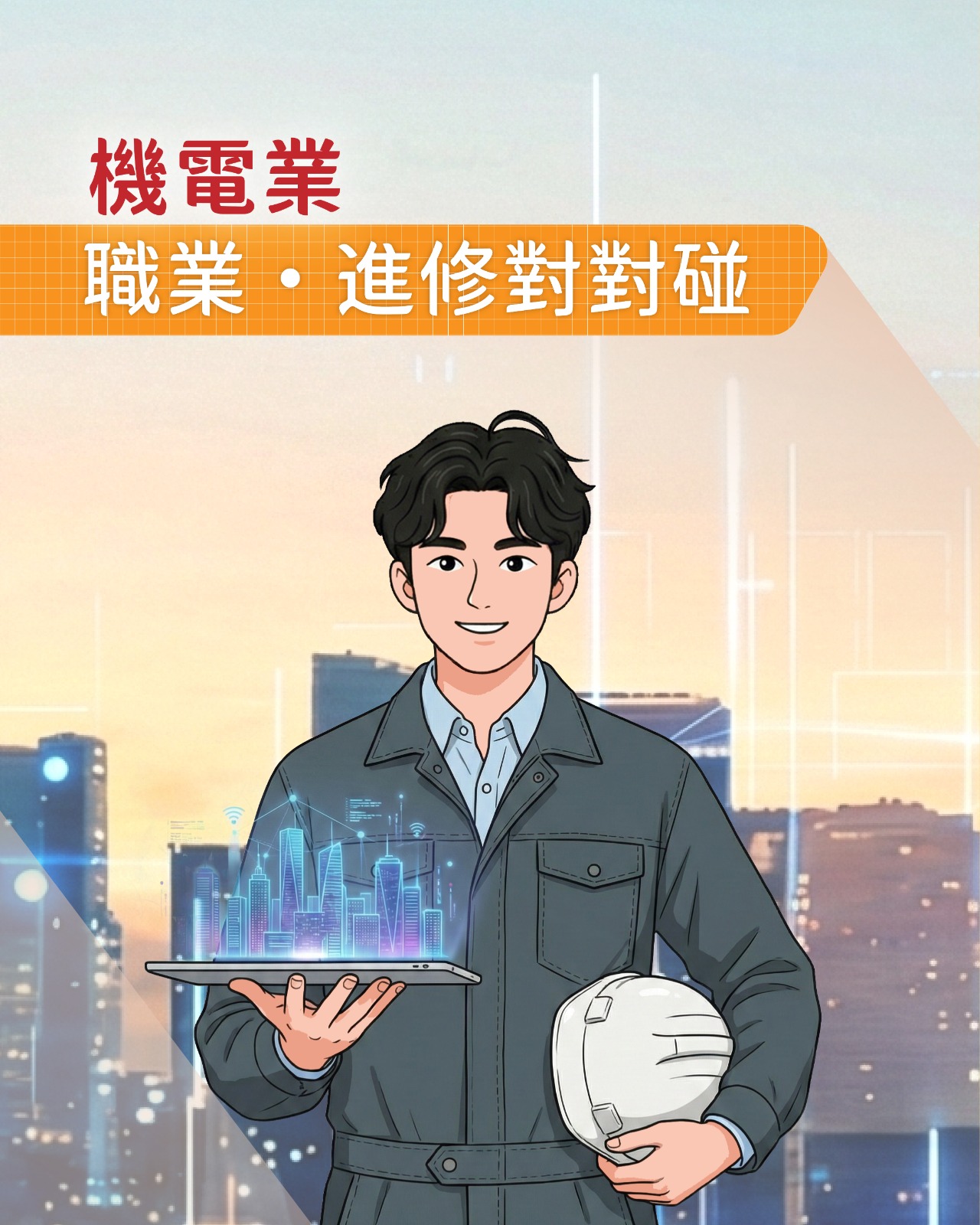 職業．進修對對碰：機電業