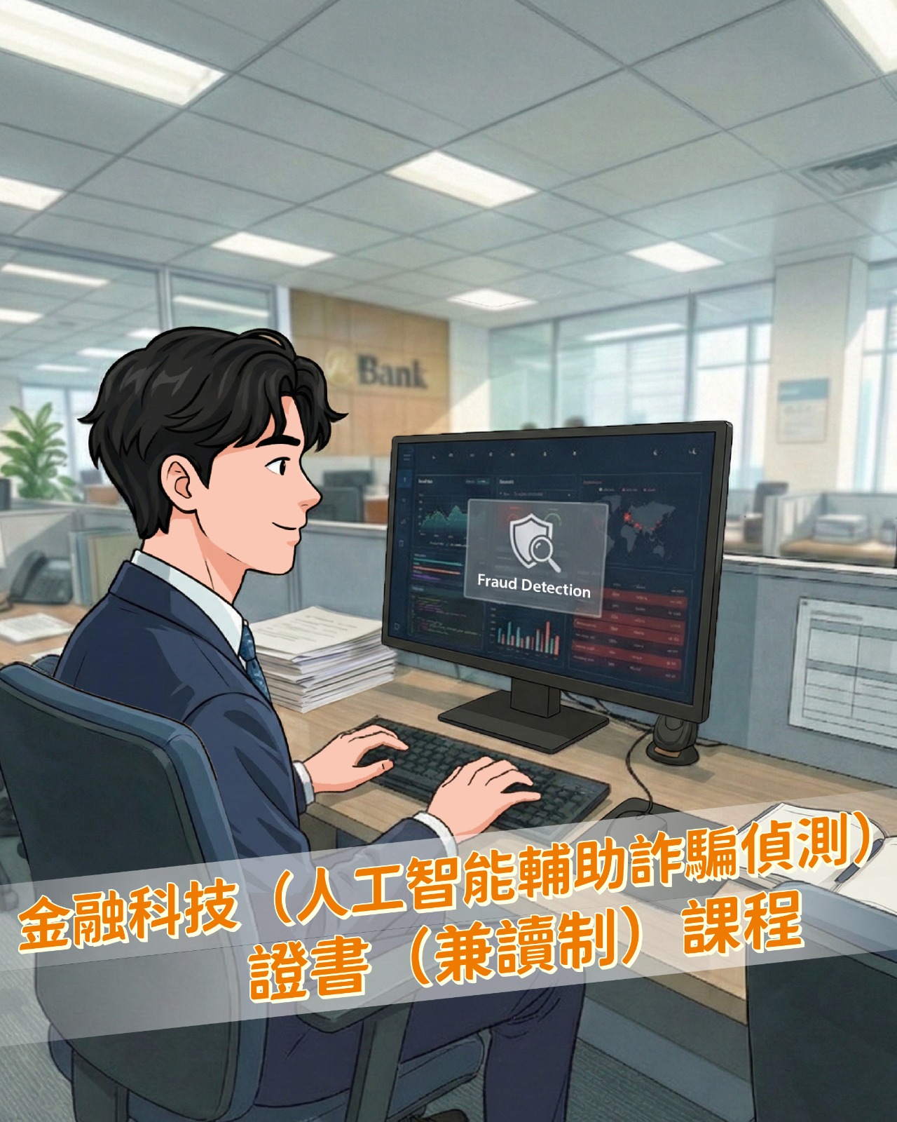 金融科技（人工智能輔助詐騙偵測）證書（兼讀制）課程